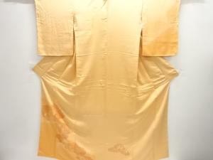 未使用品　ドロンワーク 草花模様訪問着